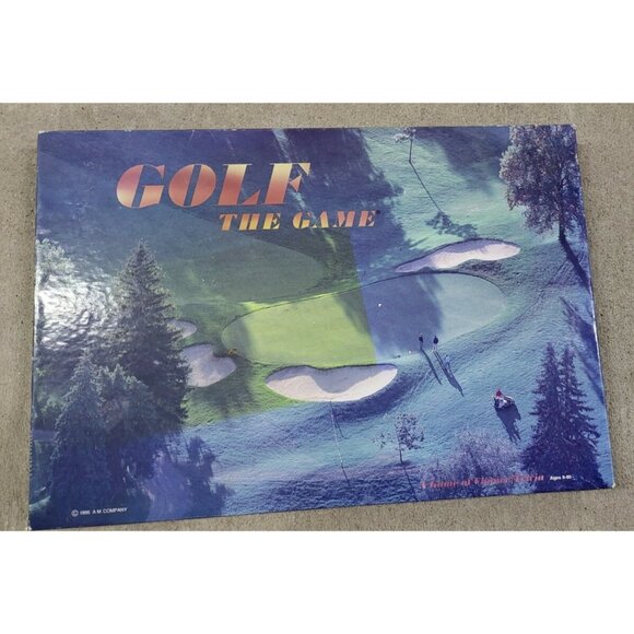Golf The Game Board Game Man Cave Chance Trivia - Ready To Enjoy! VINTAGE 1995! - Picture 7 of 11